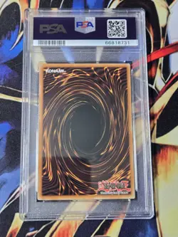 2007 Yugioh 1st Ed E. Hero Chaos Neos * GLAS-EN036 Ghost Rare * Psa 9 MINT - Image 2