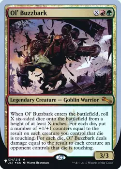 Ol' Buzzbark - Foil - The List x1 NM Magic the Gathering 1x The List mtg card - Image 1