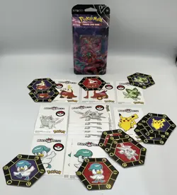 Deoxys V Battle Theme Deck Pokemon Sealed Pokemon & 29 Match Battle Pieces - Image 1