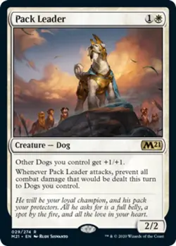 Pack Leader - Foil x1 NM Magic the Gathering 1x Magic 2021 mtg card - Image 1