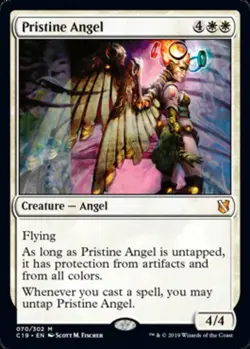 Pristine Angel x1 Magic the Gathering 1x Commander 2019 mtg card - Image 1