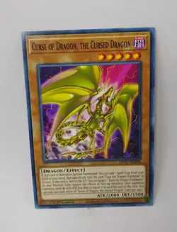 YU-GI-OH! Curse of Dragon, the Cursed Dragon. MP21-EN098. 1st Edition Card. TCG - Image 1