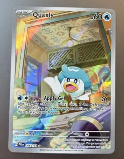 QUAXLY 2023 POKEMON PALDEA ILLUSTRATION RARE FULL ART 206/193 NM - Image 1