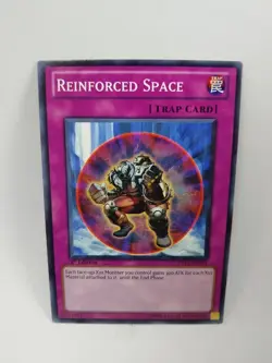 YU-GI-OH! Reinforced Space. YS11-EN031. 1st Edition Trap Card. TCG CCG Yugioh - Image 1