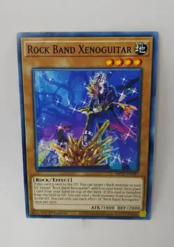 YU-GI-OH! Rock Band Xenoguitar. MP21-EN181. 1st Edition Card. TCG CCG Yugioh - Image 1