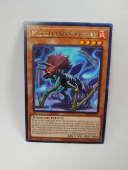 YU-GI-OH! Miscellaneousaurus. WISU-EN011. 1st Edition Rare Card. TCG CCG Yugioh - Image 1
