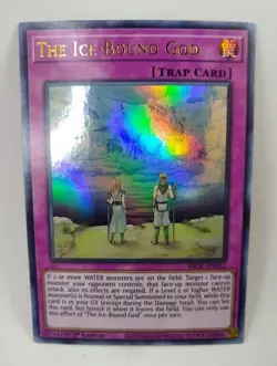 YU-GI-OH! The Ice-Bound God. BROL-EN052. 1st Edition Ultra Rare Card. TCG CCG - Image 1