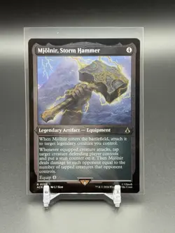 Mjolnir, Storm Hammer Etched Foil x1 Assassin's Creed MTG NM - Image 1