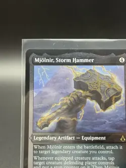 Mjolnir, Storm Hammer Etched Foil x1 Assassin's Creed MTG NM - Image 3