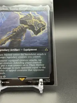 Mjolnir, Storm Hammer Etched Foil x1 Assassin's Creed MTG NM - Image 5