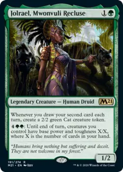 Jolrael, Mwonvuli Recluse - Foil x1 NM Magic the Gathering 1x Magic 2021 mtg car - Image 1