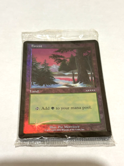 MTG Magic The Gathering 10 Arena Forest 2001 Sealed NM/Mint #SMAGIC-24 - Image 1
