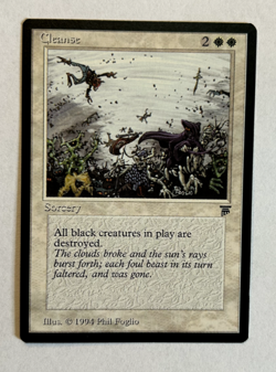Cleanse - Rare Legends MTG Never played - Image 2