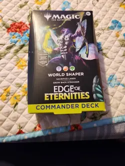 MTG Edge Of Eternities World Shaper Commander Deck - Image 1