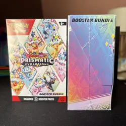 Pokemon TCG Prismatic Evolutions Booster Bundle New Sealed - 6 Booster packs - Image 1