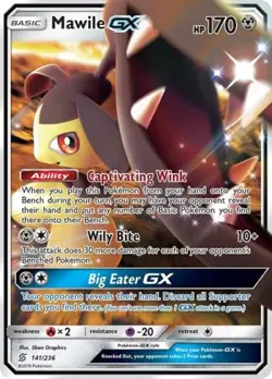 Pokemon Mawile GX NM 1st Edition Normal SM - Unified Minds - Image 1