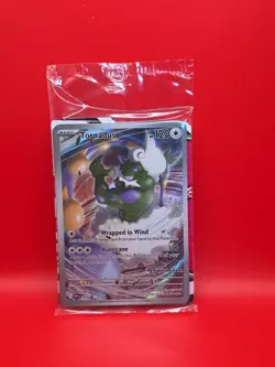 Pokemon Center Black Bolt Tornadus SV210 Black Star Promo Sealed - Image 1