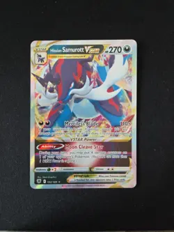 Hisuian Samurott VSTAR #102 Ultra Rare NM Pokemon Astral Radiance TCG - Image 1