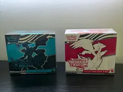 Pokemon Black Bolt and White Flare ETB Set of 2 - Image 1