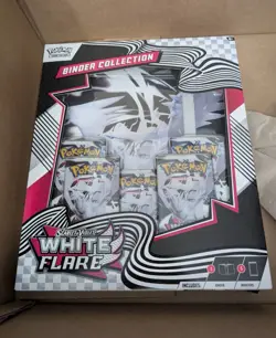 Pokemon TCG: Scarlet & Violet White Flare Binder Collection - Image 1