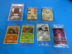 Lot of 7 Pokemon GameStop Promos - Flapple, Duraludon, Sandaconda + PSA 8 HF - Image 1