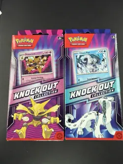 Pokemon TCG- Knockout Collection Box!! 2 PACKS PER BOX SEALED! SET OF 2!!! - Image 1