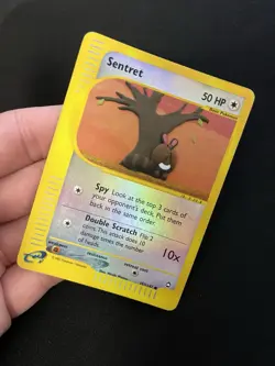 Sentret 107/147 PL Reverse Holo Rare Pokemon Vintage E Series Aquapolis - Image 2