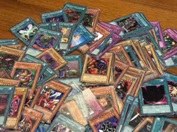 Vintage Yu-Gi-Oh! Card Lot-160+ Authentic Cards from 1996 Era YuGiOh Lot bundle - Image 3