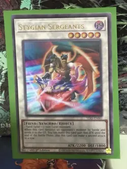 Stygian Sergeants (STAS-EN041) - Ultra Rare - 1st Edition NM Yugioh - Image 1