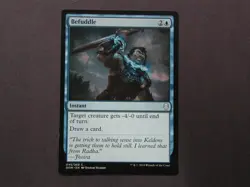 2018 MTG Instant "Befuddle" NM+ Magic Card #045 DOM CANTRIP DEBUFF - Image 1