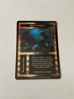Terminator CCG Card Heroic Sacrifice - Image 1