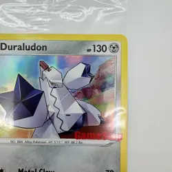 Pokemon Duraludon GameStop Stamped Holo PROMO SWSH028 Card 2020 Sealed - Image 5