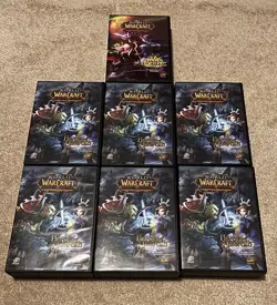World of Warcraft Set of 7 Starter Decks Heroes of Azeroth TCG Trading Card Game - Image 1