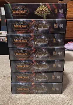 World of Warcraft Set of 7 Starter Decks Heroes of Azeroth TCG Trading Card Game - Image 2