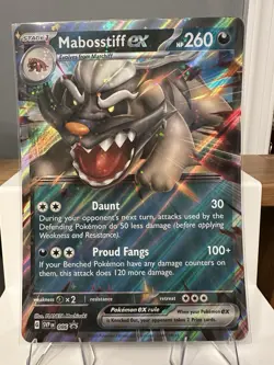 Mabosstiff ex - Jumbo Card 086 Jumbo Cards Holo - Image 3