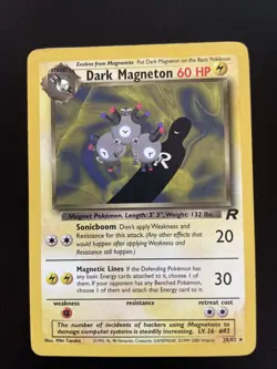 Pokemon Card TCG - Team Rocket - Dark Magneton - 28/82 - LP - Image 1
