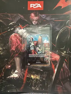 One Piece TCG Shanks OP09-001 July 2025 PSA Magazine Promo SEALED (Card Only) - Image 1
