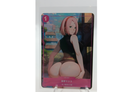 Sakura Haruno - Cute Naruto Double Side Waifu CCG Goddess Story Anime Card - Image 1