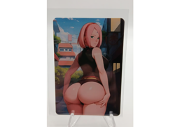 Sakura Haruno - Cute Naruto Double Side Waifu CCG Goddess Story Anime Card - Image 2