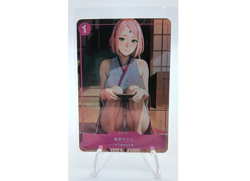 Sakura Haruno - Cute Naruto Double Side Waifu CCG Goddess Story Anime Card - Image 1
