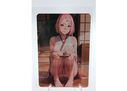 Sakura Haruno - Cute Naruto Double Side Waifu CCG Goddess Story Anime Card - Image 2