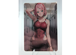 Sakura Haruno - Cute Naruto Double Side Waifu CCG Goddess Story Anime Card - Image 2