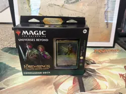 Magic the Gathering Lord of the Rings Food and Fellowship Commander Deck NEW MTG - Image 1