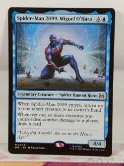 Spider-Man 2099, Miguel O'Hara - Marvel's Spiderman: Legal-Eternal MTG SDCC 2025 - Image 1