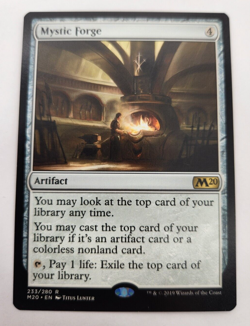 MTG Magic the Gathering Mystic Forge (233/357) Core Set 2020 M20 Near Mint - Image 1