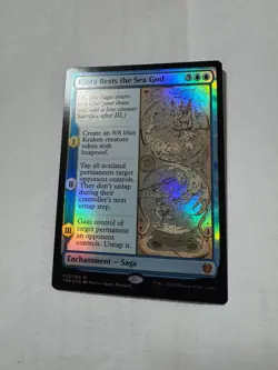 MTG Theros Beyond Death Kiora Bests the Sea God FOIL 52/254 - Image 1