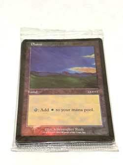 2001 MTG Magic The Gathering Plains Foil Land Pack *Sealed* Promo #SMAGIC-28 - Image 1