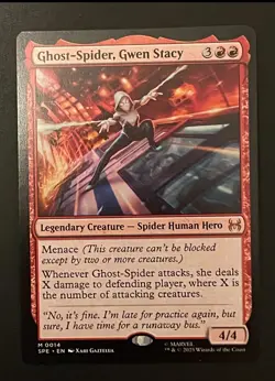 Ghost-Spider, Gwen Stacy - Marvel's Spiderman: Legal-Eternal MTG SDCC 2025 - Image 1