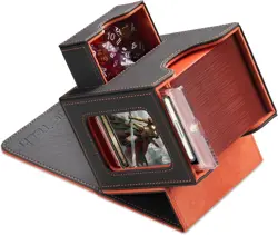High-Quality Faux Leather MTG Deck Box for 100 Cards - Minamalist & Practical - Image 3