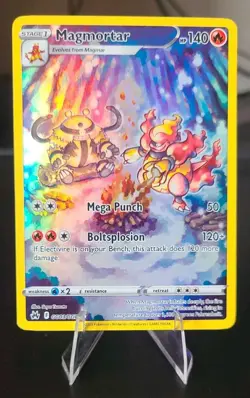 Magmortar Pokemon • Holo Rare • GG03/GG70 Crown Zenith: Galarian Gallery NM - Image 1